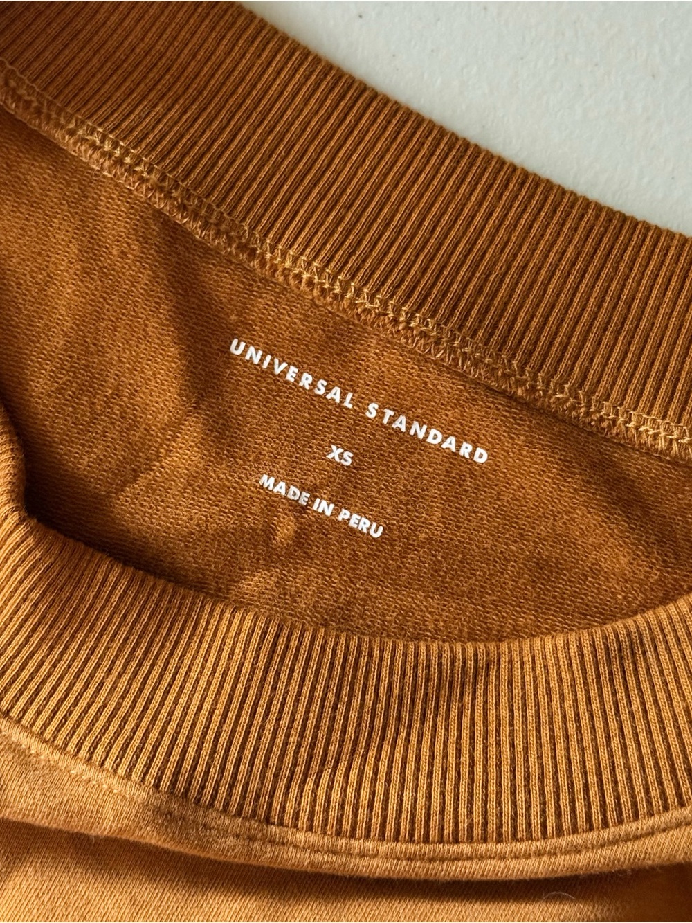 Universal Standard‎ Rust Brown T-Shirt Dress Side Zip XS - Picture 7 of 9